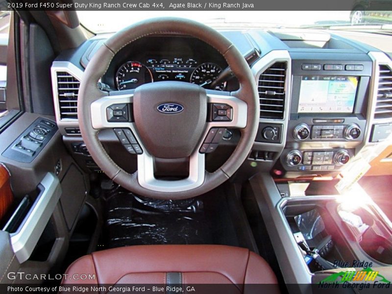 Agate Black / King Ranch Java 2019 Ford F450 Super Duty King Ranch Crew Cab 4x4