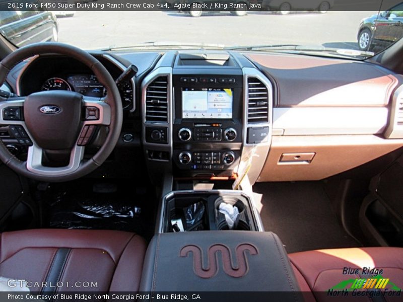 Agate Black / King Ranch Java 2019 Ford F450 Super Duty King Ranch Crew Cab 4x4