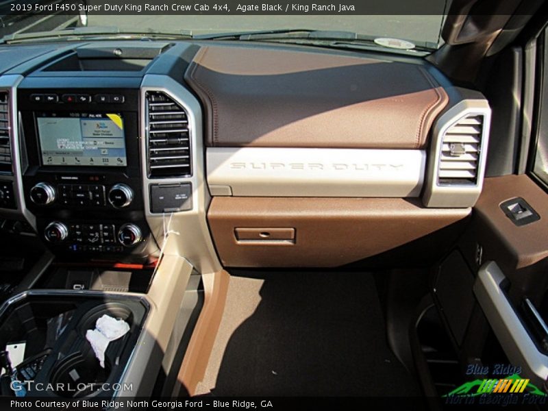 Agate Black / King Ranch Java 2019 Ford F450 Super Duty King Ranch Crew Cab 4x4