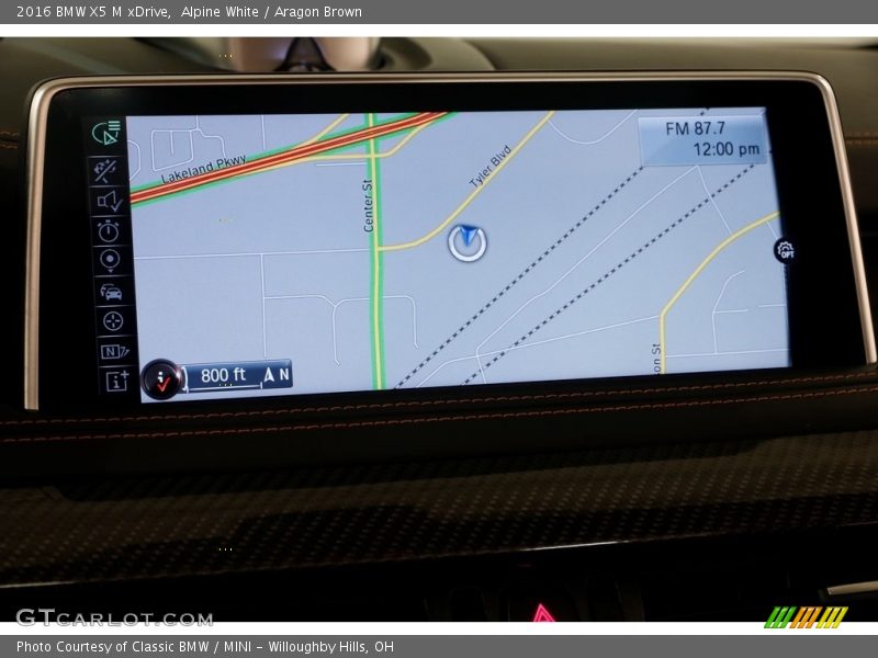 Navigation of 2016 X5 M xDrive