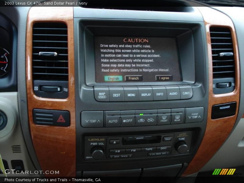 Sand Dollar Pearl / Ivory 2003 Lexus GX 470