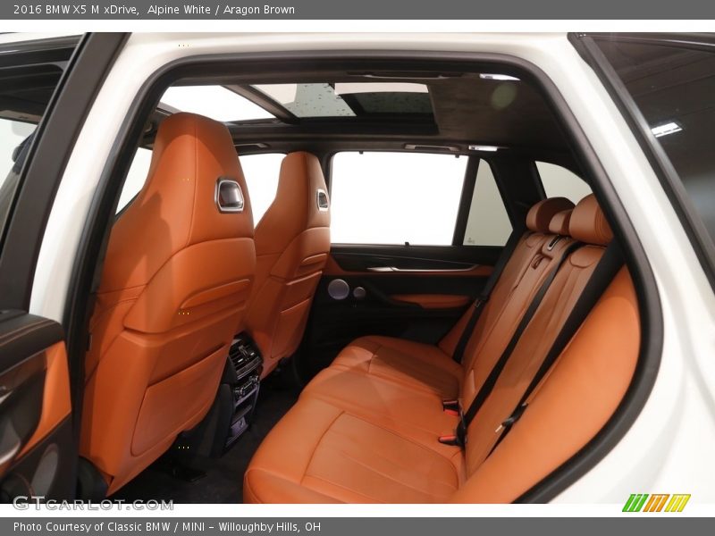 Rear Seat of 2016 X5 M xDrive