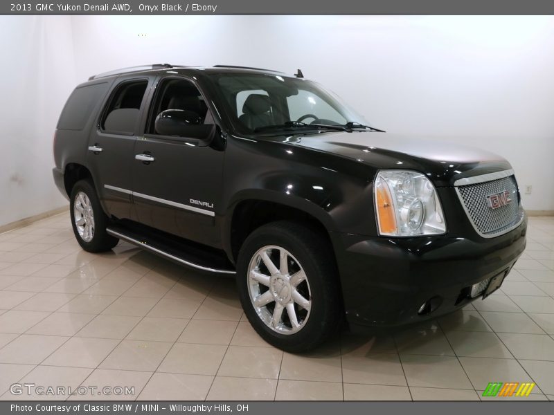 Onyx Black / Ebony 2013 GMC Yukon Denali AWD