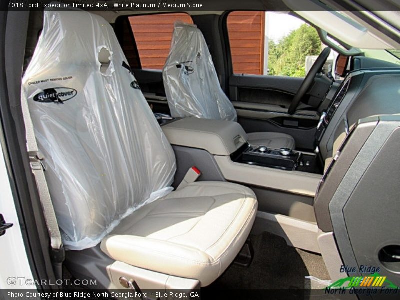 White Platinum / Medium Stone 2018 Ford Expedition Limited 4x4