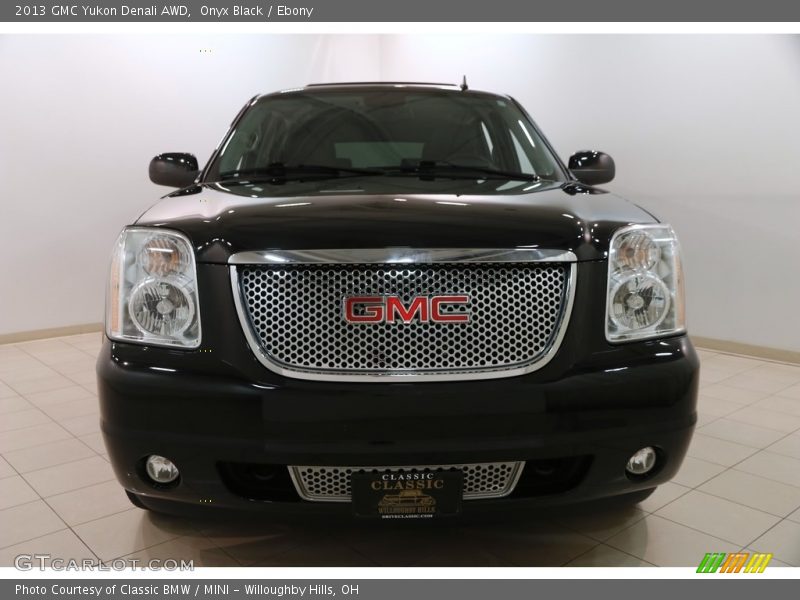 Onyx Black / Ebony 2013 GMC Yukon Denali AWD
