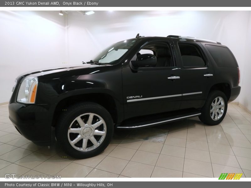 Onyx Black / Ebony 2013 GMC Yukon Denali AWD
