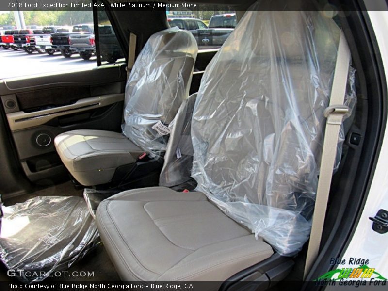 White Platinum / Medium Stone 2018 Ford Expedition Limited 4x4