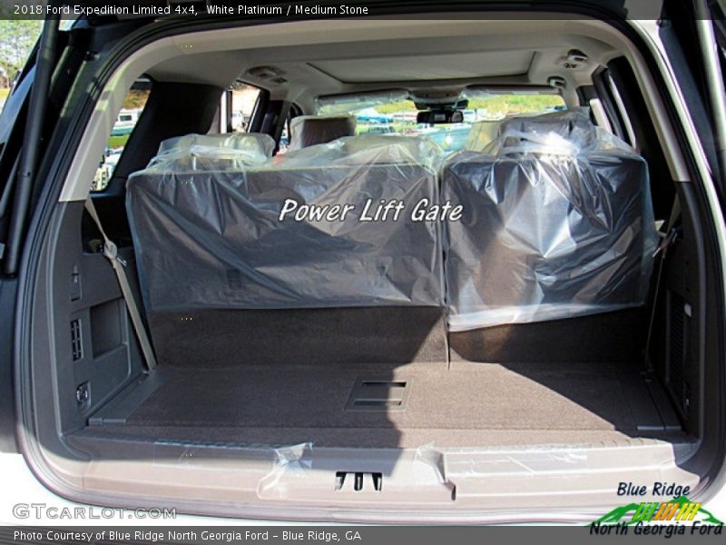 White Platinum / Medium Stone 2018 Ford Expedition Limited 4x4