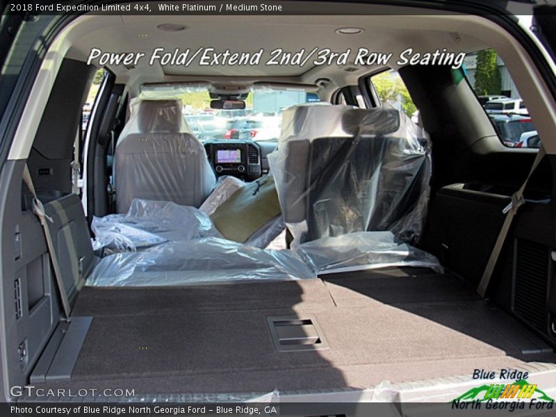 White Platinum / Medium Stone 2018 Ford Expedition Limited 4x4