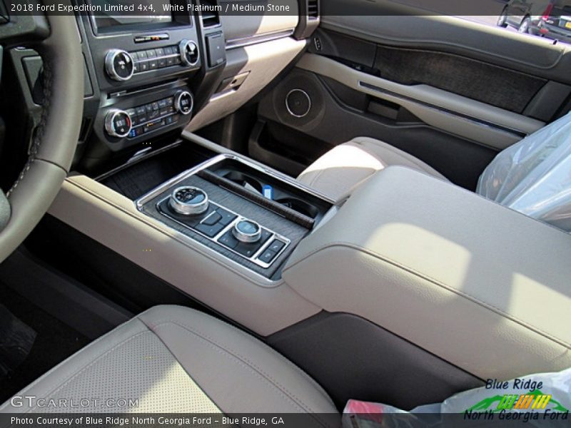 White Platinum / Medium Stone 2018 Ford Expedition Limited 4x4