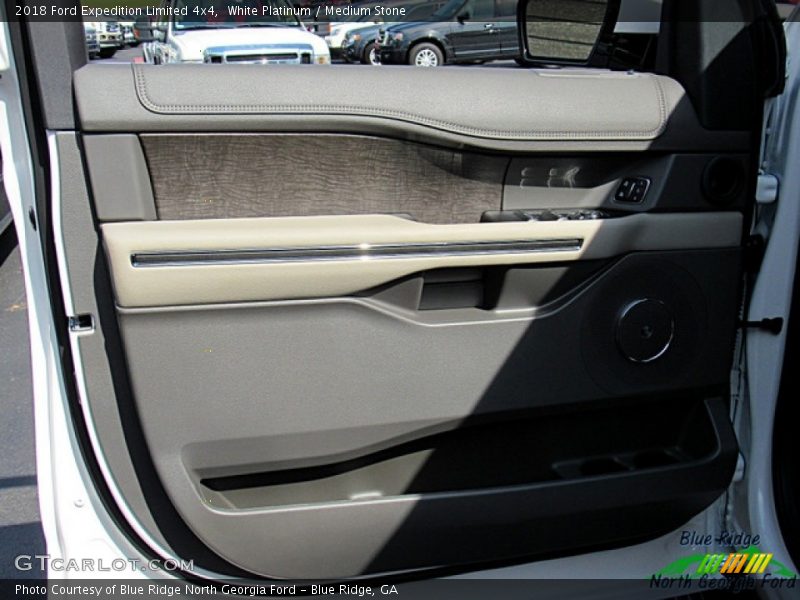 White Platinum / Medium Stone 2018 Ford Expedition Limited 4x4