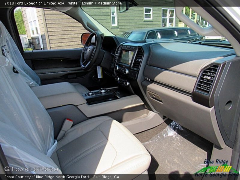 White Platinum / Medium Stone 2018 Ford Expedition Limited 4x4
