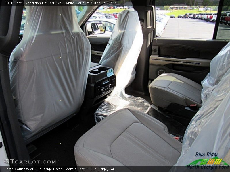 White Platinum / Medium Stone 2018 Ford Expedition Limited 4x4