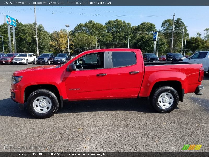  2019 Colorado WT Crew Cab Red Hot