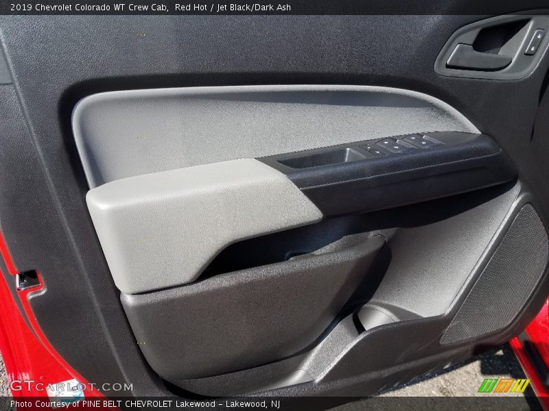 Red Hot / Jet Black/Dark Ash 2019 Chevrolet Colorado WT Crew Cab