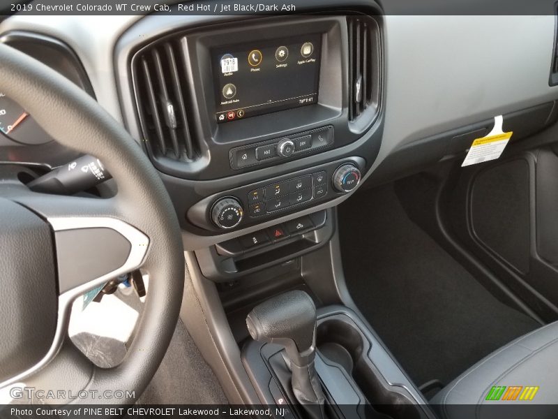 Dashboard of 2019 Colorado WT Crew Cab