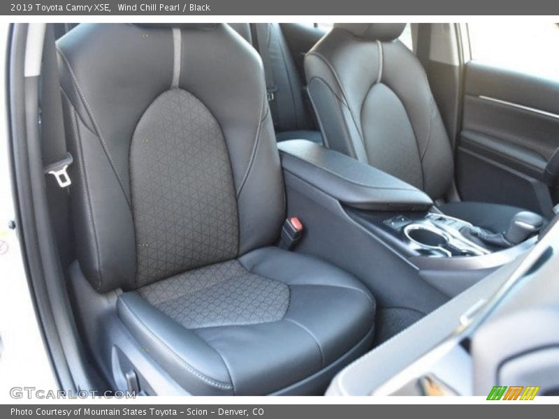 Front Seat of 2019 Camry XSE