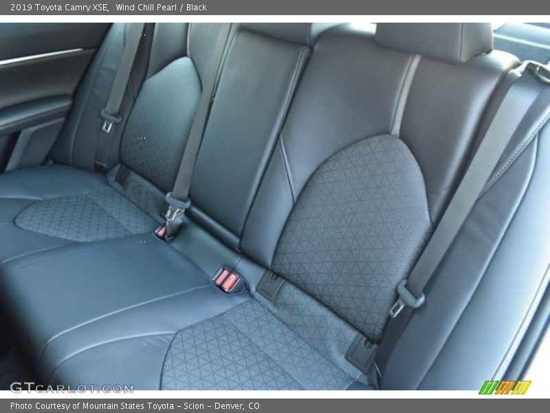 Rear Seat of 2019 Camry XSE