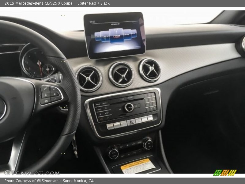 Jupiter Red / Black 2019 Mercedes-Benz CLA 250 Coupe