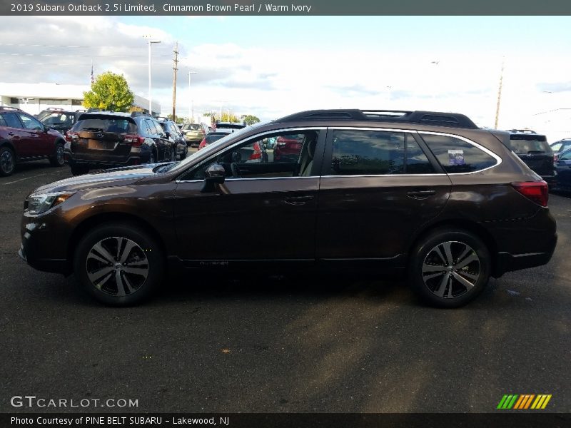 Cinnamon Brown Pearl / Warm Ivory 2019 Subaru Outback 2.5i Limited