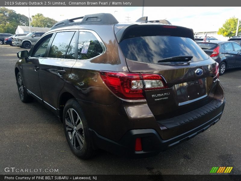 Cinnamon Brown Pearl / Warm Ivory 2019 Subaru Outback 2.5i Limited