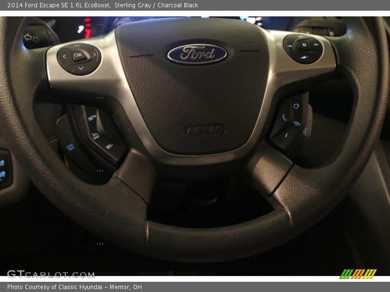 Sterling Gray / Charcoal Black 2014 Ford Escape SE 1.6L EcoBoost