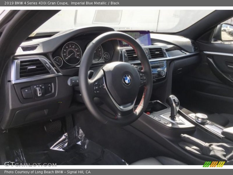 Imperial Blue Metallic / Black 2019 BMW 4 Series 430i Gran Coupe
