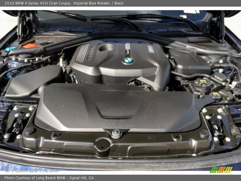 Imperial Blue Metallic / Black 2019 BMW 4 Series 430i Gran Coupe