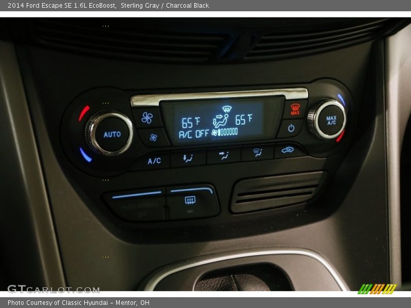 Sterling Gray / Charcoal Black 2014 Ford Escape SE 1.6L EcoBoost