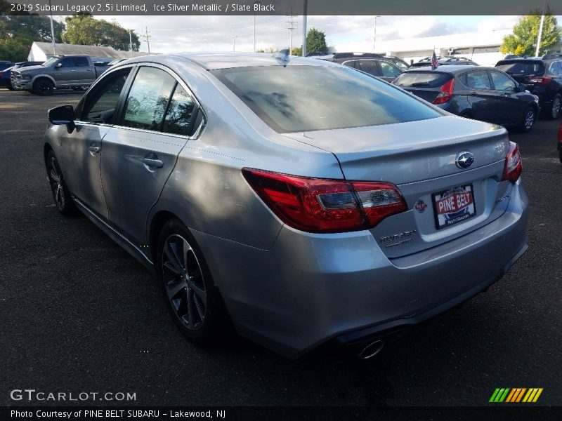 Ice Silver Metallic / Slate Black 2019 Subaru Legacy 2.5i Limited