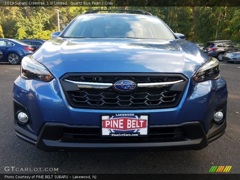 Quartz Blue Pearl / Gray 2019 Subaru Crosstrek 2.0i Limited