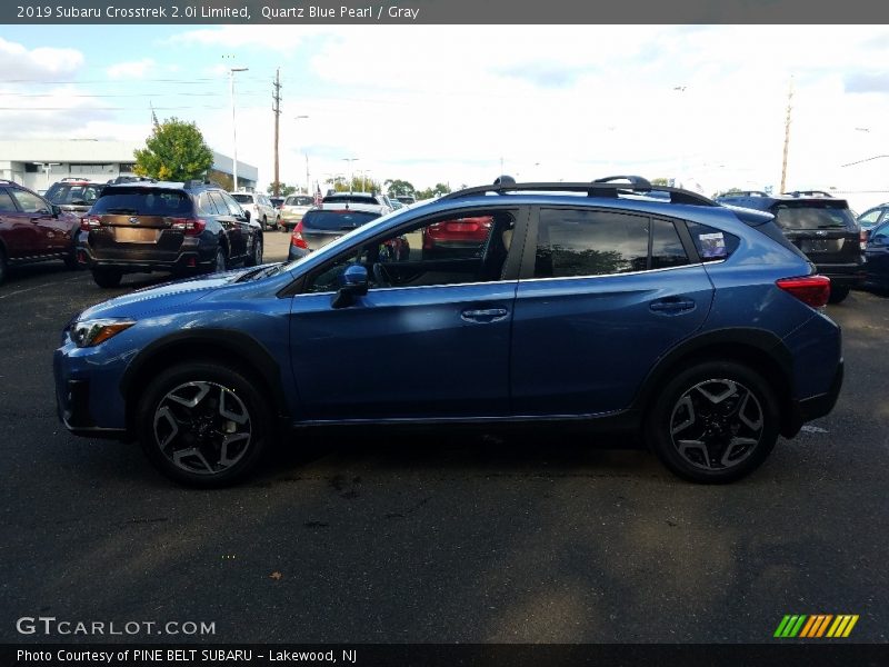 Quartz Blue Pearl / Gray 2019 Subaru Crosstrek 2.0i Limited