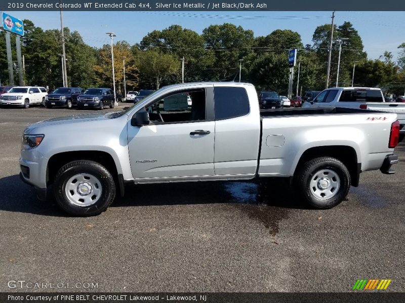  2019 Colorado WT Extended Cab 4x4 Silver Ice Metallic