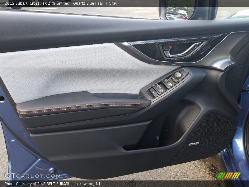 Quartz Blue Pearl / Gray 2019 Subaru Crosstrek 2.0i Limited