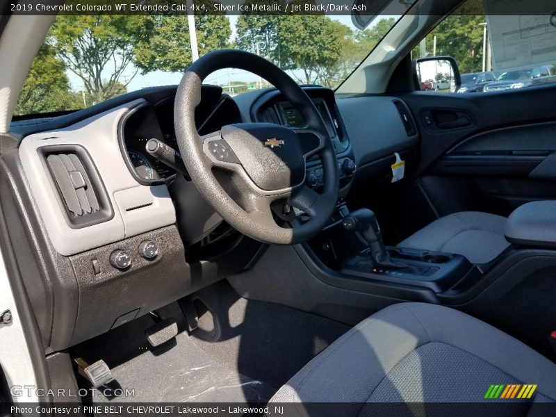 Silver Ice Metallic / Jet Black/Dark Ash 2019 Chevrolet Colorado WT Extended Cab 4x4