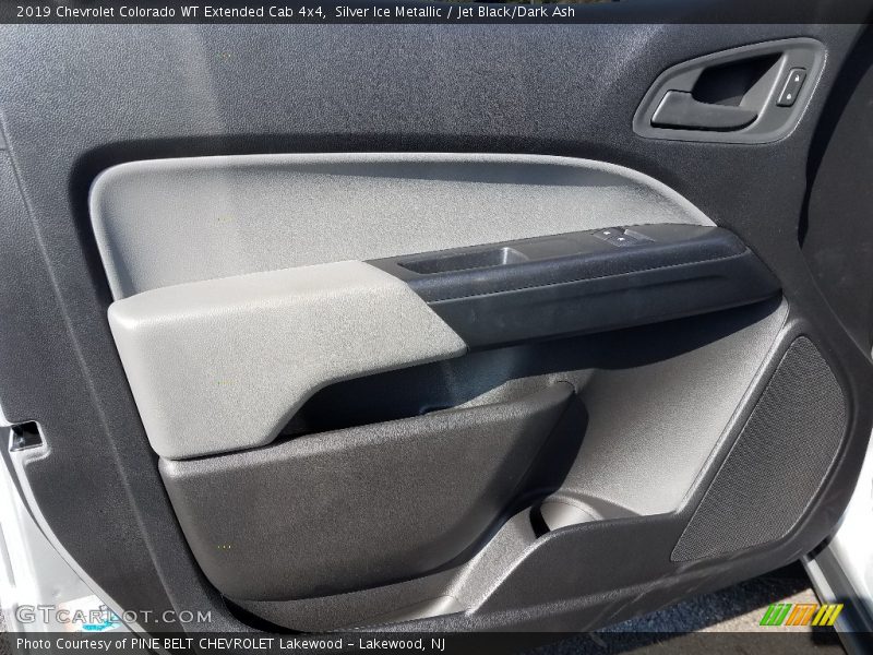 Silver Ice Metallic / Jet Black/Dark Ash 2019 Chevrolet Colorado WT Extended Cab 4x4