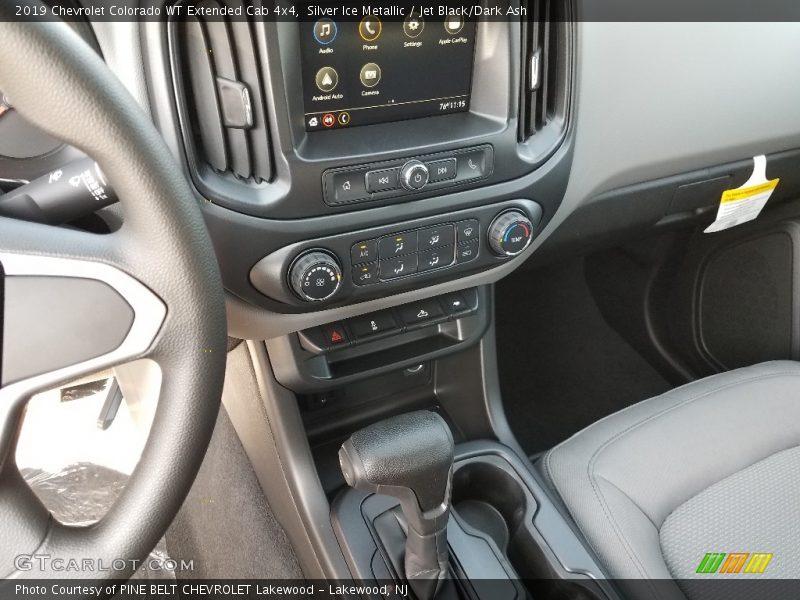 Silver Ice Metallic / Jet Black/Dark Ash 2019 Chevrolet Colorado WT Extended Cab 4x4