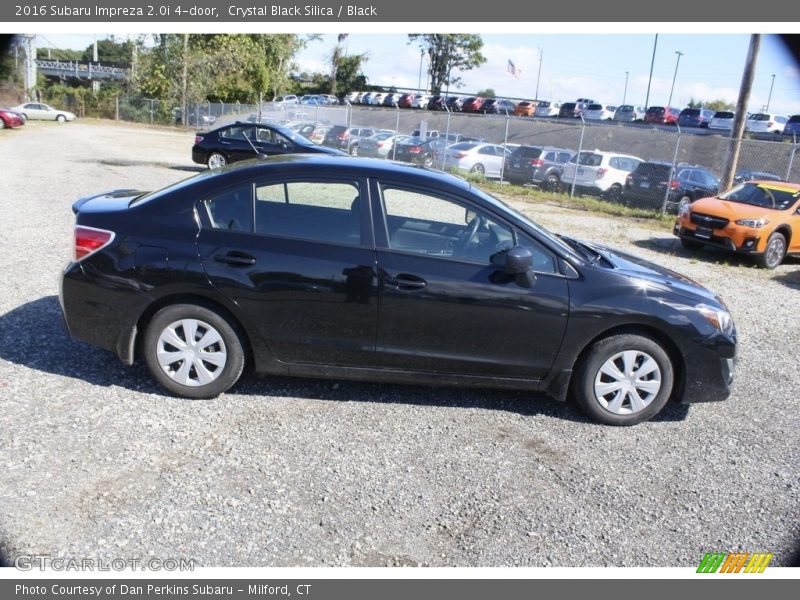 Crystal Black Silica / Black 2016 Subaru Impreza 2.0i 4-door