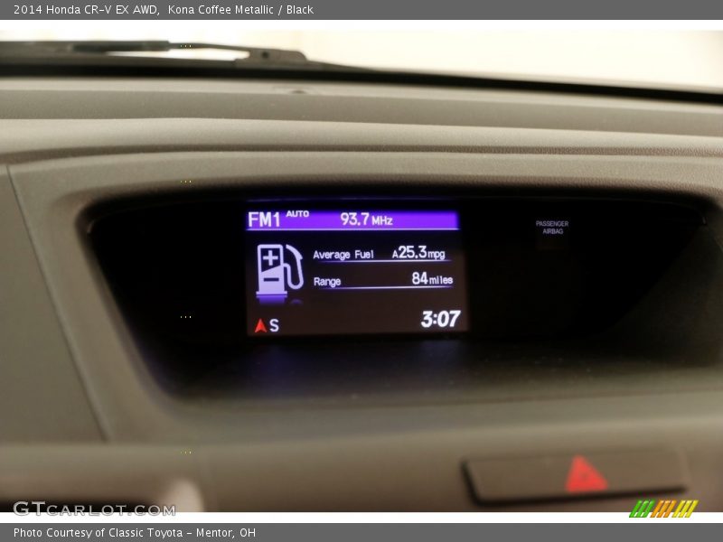 Kona Coffee Metallic / Black 2014 Honda CR-V EX AWD