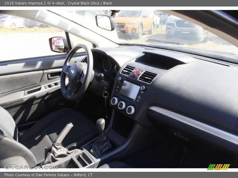 Crystal Black Silica / Black 2016 Subaru Impreza 2.0i 4-door