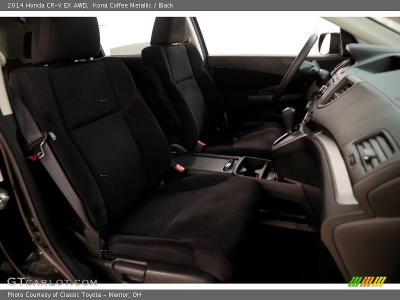 Kona Coffee Metallic / Black 2014 Honda CR-V EX AWD