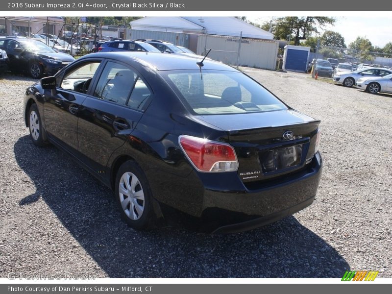 Crystal Black Silica / Black 2016 Subaru Impreza 2.0i 4-door