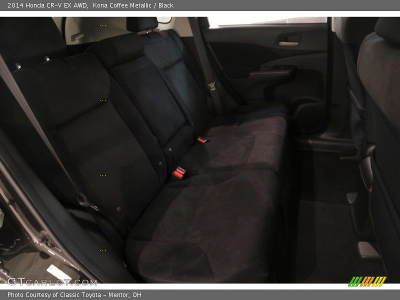 Kona Coffee Metallic / Black 2014 Honda CR-V EX AWD