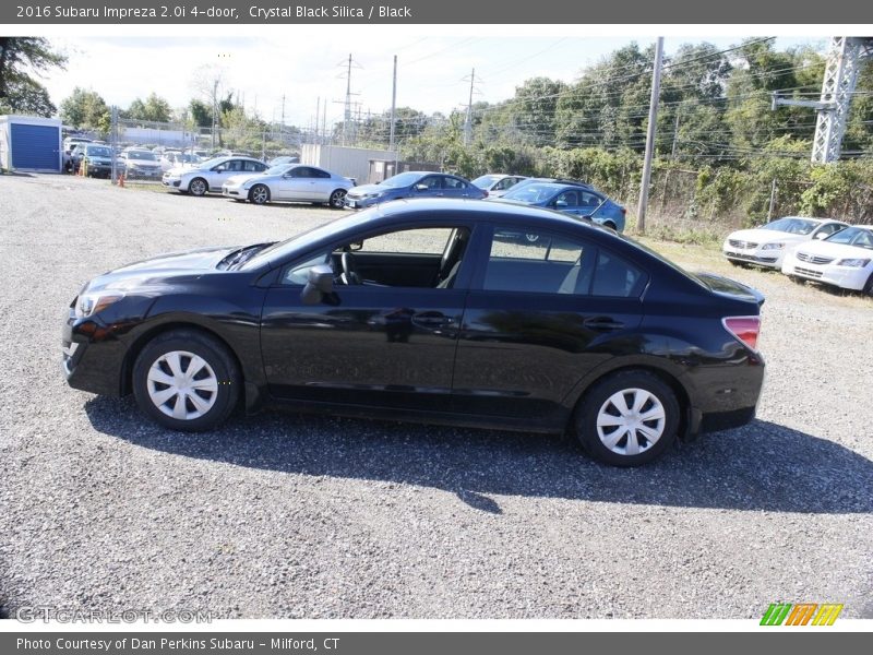 Crystal Black Silica / Black 2016 Subaru Impreza 2.0i 4-door