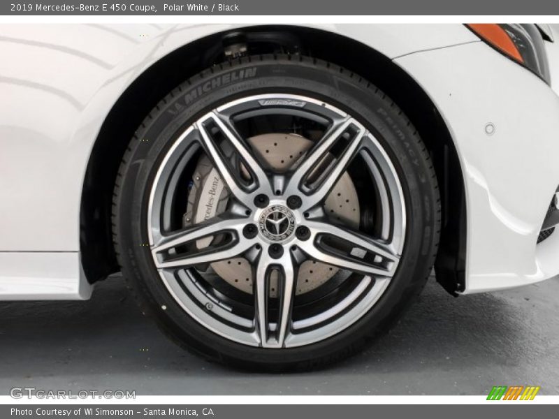Polar White / Black 2019 Mercedes-Benz E 450 Coupe
