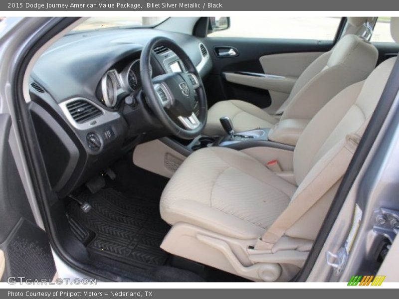 Billet Silver Metallic / Black 2015 Dodge Journey American Value Package