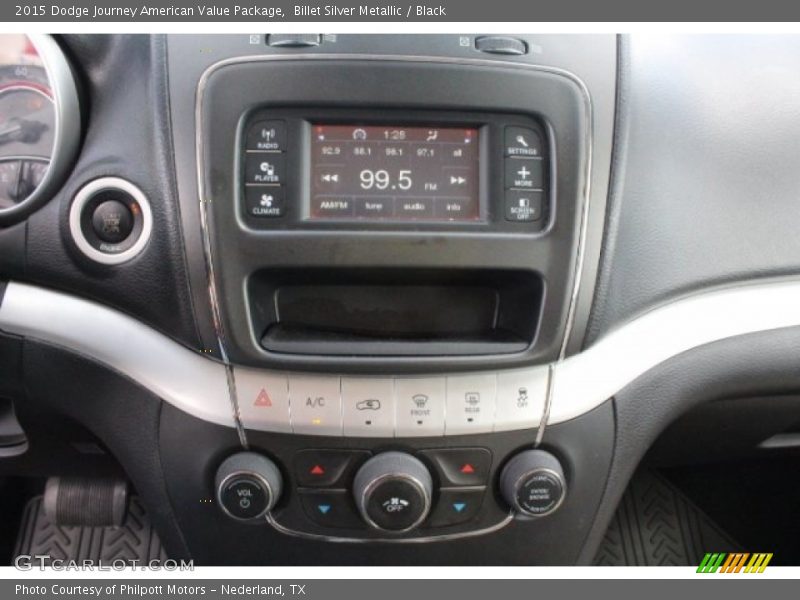 Billet Silver Metallic / Black 2015 Dodge Journey American Value Package