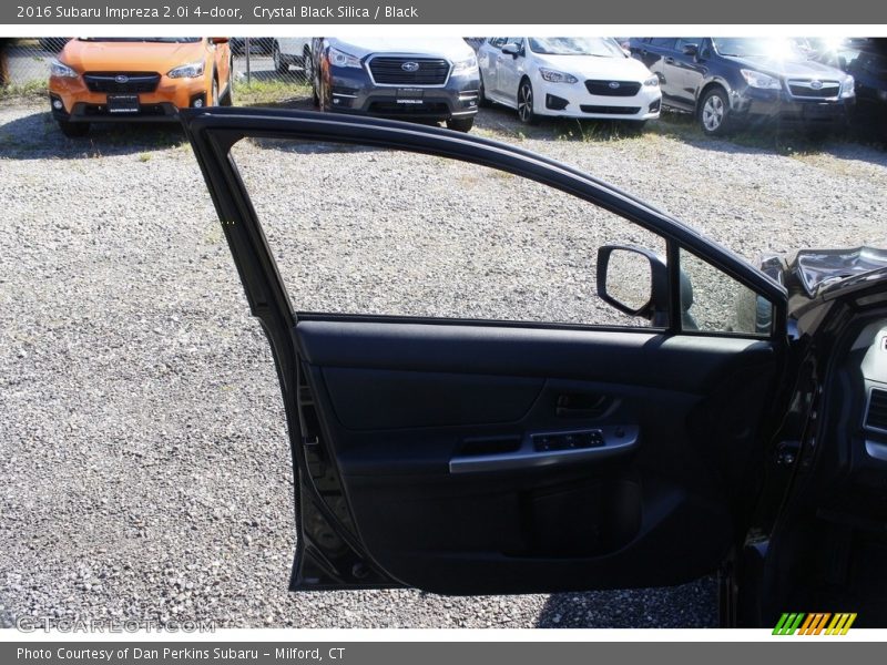 Crystal Black Silica / Black 2016 Subaru Impreza 2.0i 4-door