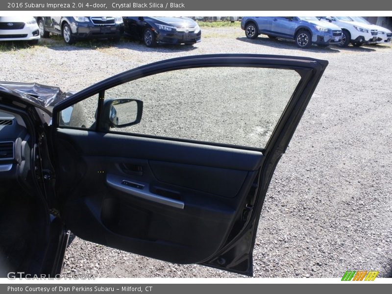 Crystal Black Silica / Black 2016 Subaru Impreza 2.0i 4-door