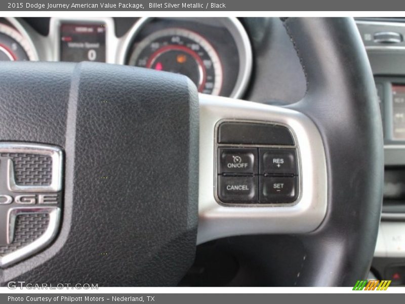 Billet Silver Metallic / Black 2015 Dodge Journey American Value Package